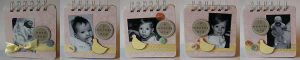 Baby Duck Keepsake Book - inside pages