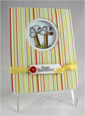 Happy Summer Window Card