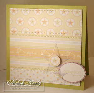 Adoption Sparkle Star Card