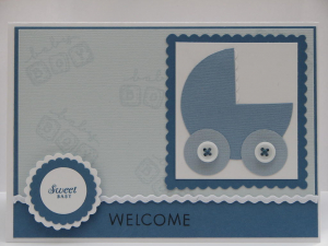 Baby Carriage Card based on Niki's card