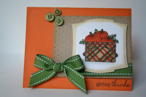 Giving Thanks picnic style!