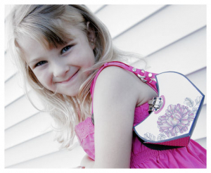 Amber with Petal Bag