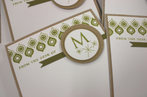 Stationery Set Closeup