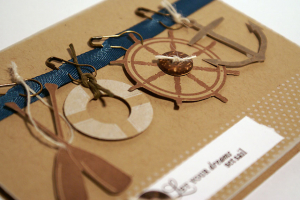 Nautical Dreams Card - detail