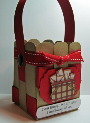 A little basket of cards