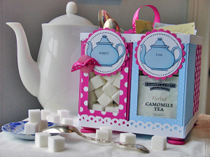 All Boxed Up Tea Caddy
