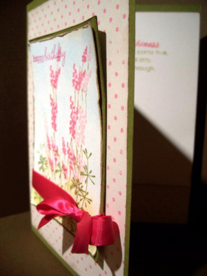 Pat card inside view