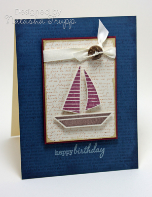 Texty Birthday Boat