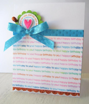 Happy birthday to you