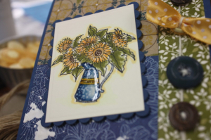 spatterware Vase Closeup