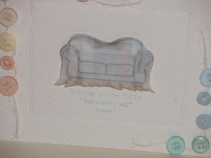 Dust Sheet Couch Detail 1