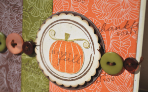 Autumn Tags Close Up