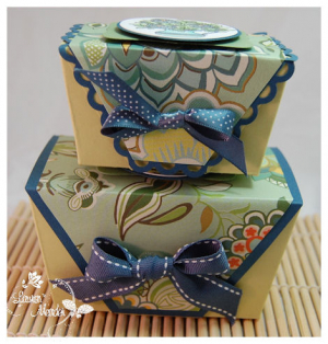 Autumn boxes stacked