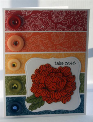 Button Challenge Take Care (Custom)