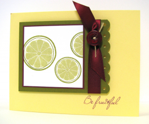Lime card
