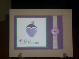 Birthdays are the Berry Best