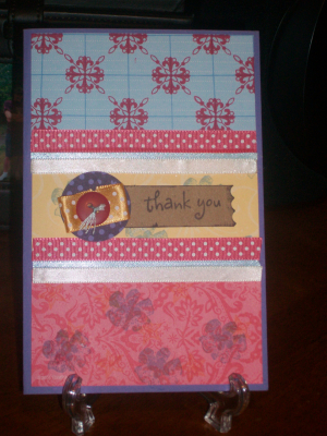 Thank you stamped DSP