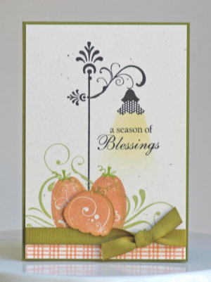 General Autumn Project category - card by Cindy Holshouser