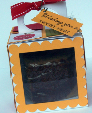 Honey Cake Inside The Box