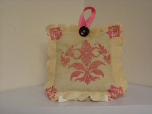 Lovely Pink Damask