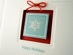 Clean & Simple Holidays - Detail by Regina Mangum