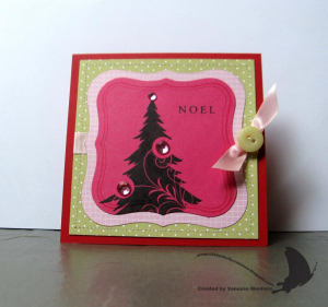 Best clean & simple Holiday Card or use of previous set