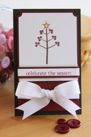 Holiday Tree with Berries