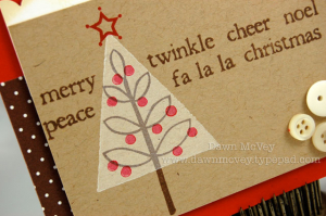 Merry Twinkle Cheer detail