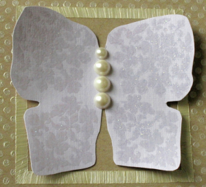 damask butterfly damask detail