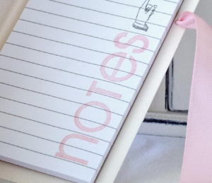 Note to Self Altered Notepad