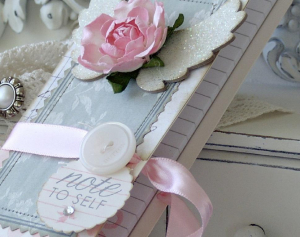 Note to Self Altered Notepad