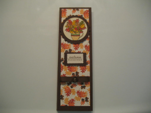 autmn blessing notepadbrown