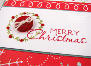 Merry Christmas Communique Curves detail