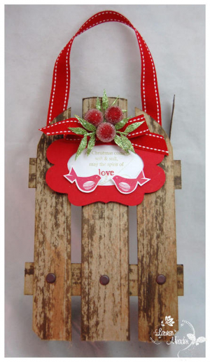 hanging sled of love