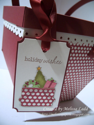 holiday scarlet picnic tag