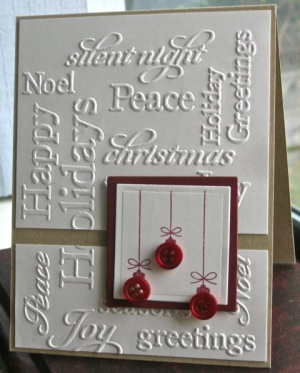 Quick and Easy Holiday Card