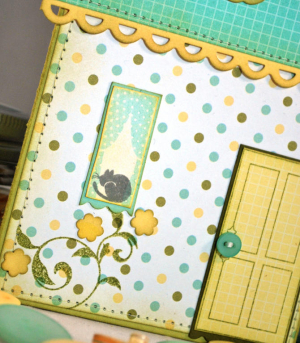 House Shaped Card Close