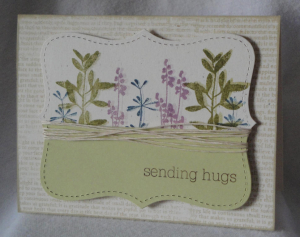 Rustic Cream Sending Hugs- Rebecca Jensen(rj77)