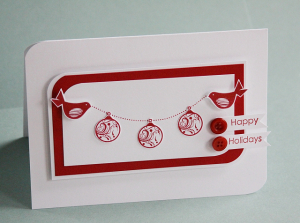 Christmas Friends- Red and White Christmas