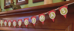 Merry Christmas Banner - Christmas Letters