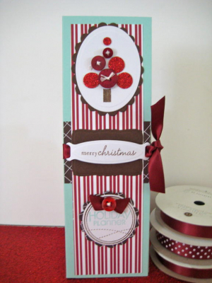 Holiday Button Bits Notepad