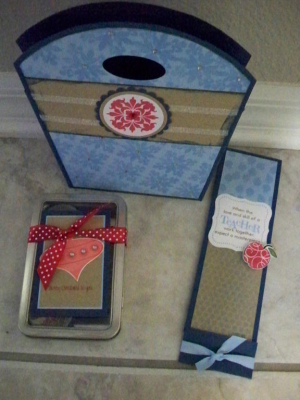 PTI Tote magnents and notebook