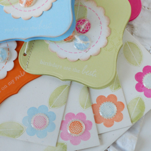 Betsy Veldman - Blooming Button Bits