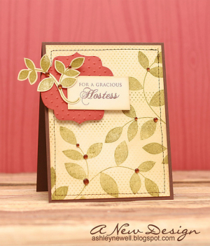 For a Gracious Hostess