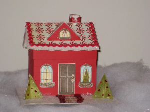 Home Made Gingerbread House View #2