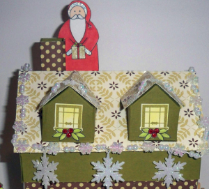 Santa on the Roof