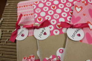 Valentine Pouches-Name Tags