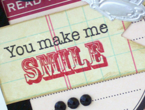You Make Me Smile card