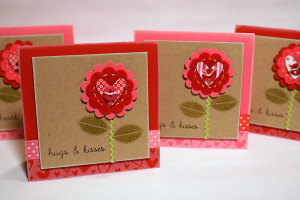 Felt Flower Cards