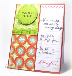 Take Note by Charmaine Ikach